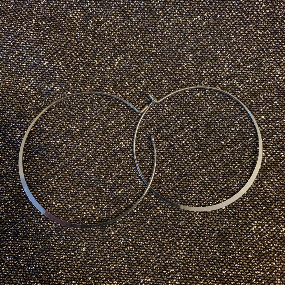 Sterling Silver Hoops